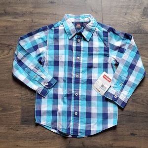 Boys long sleeve button down shirt